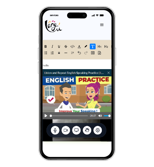 Aplofoods mobile view